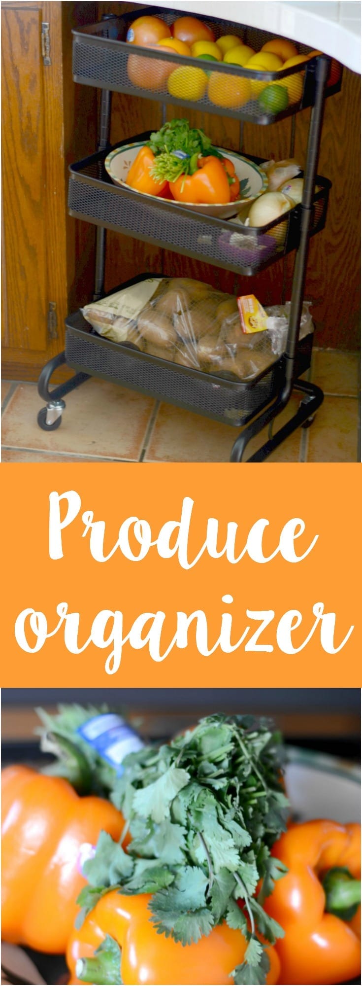 Fruit and vegetable organizer plus other greats ideas!