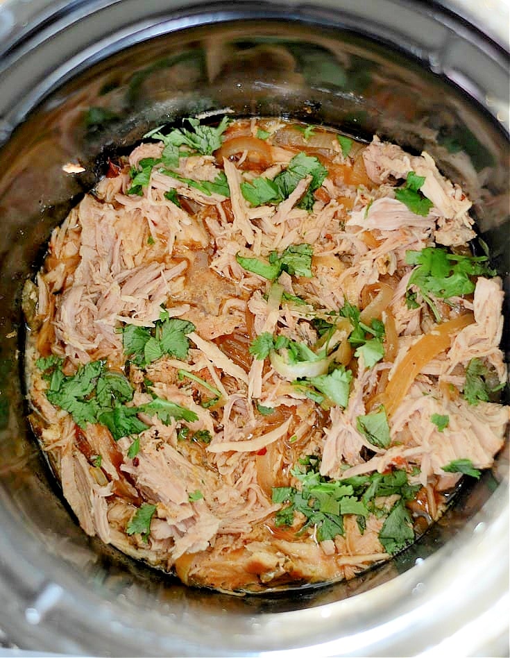 How to make carnitas in the crock pot