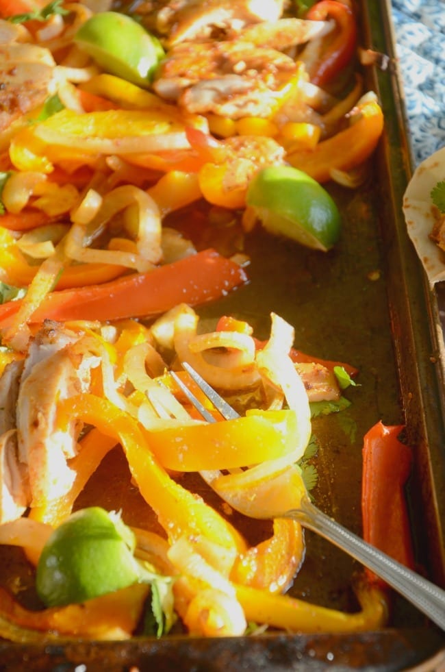 Skillet Chicken Fajitas - STOCKPILING MOMS™