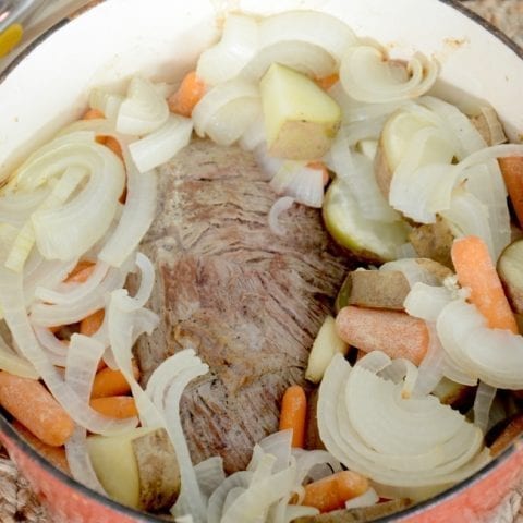 Dutch oven pot roast recipe