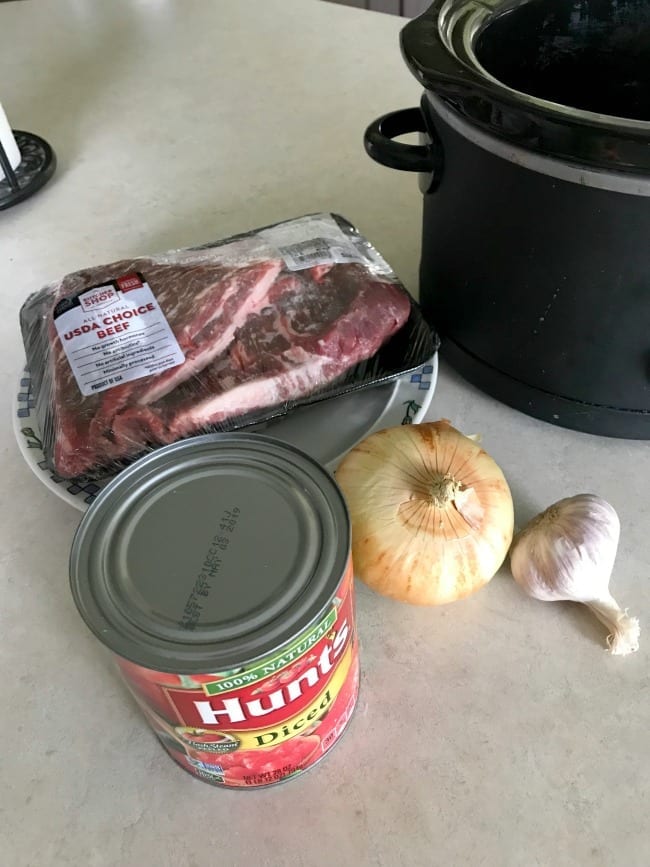 Crock pot Swiss steak ingredients