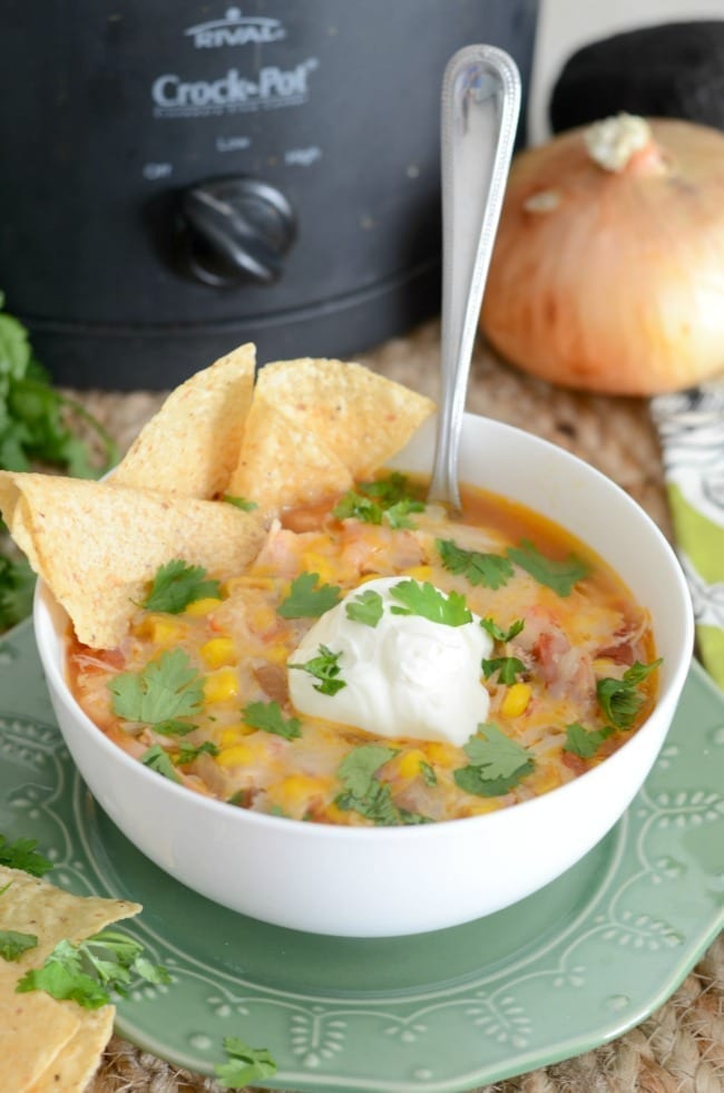 Best Slow Cooker Chicken Tortilla Soup Recipe - How to Make Slow Cooker  Chicken Tortilla Soup