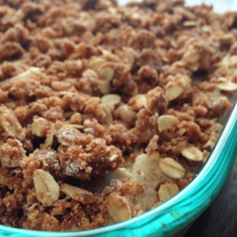 Apple Walnut Crumb Cake