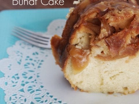 Instant Pot Caramel Apple Bundt Cake - Wonder Mom Wannabe