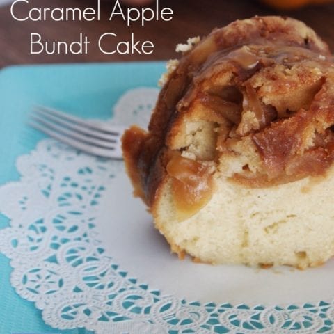 Caramel Apple Bundt Cake