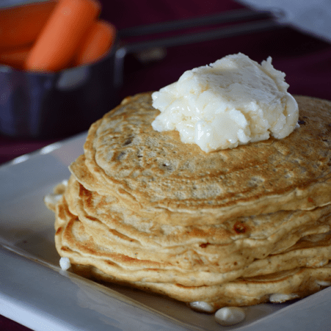 Carrot Cake Pancakes