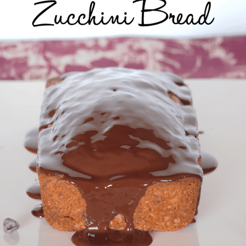 Chocolate Covered Zucchini Bread