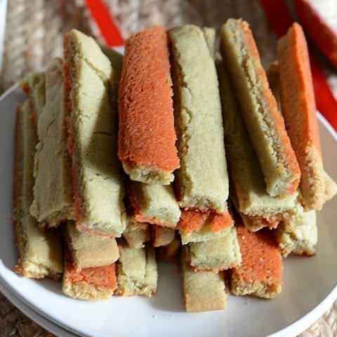 Christmas cookie sticks