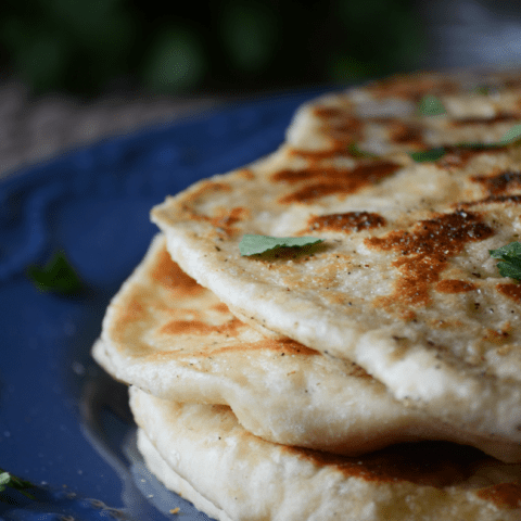 Homemade Naan