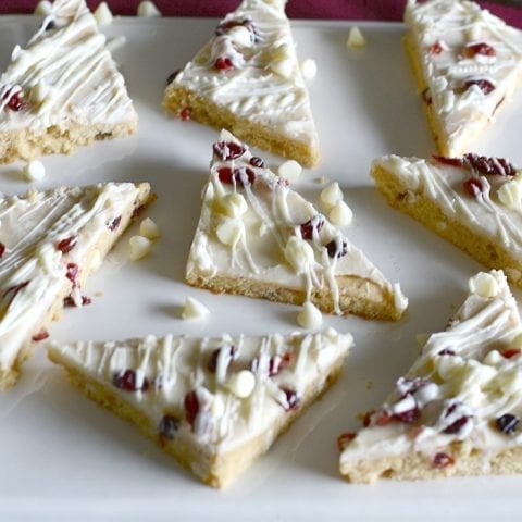 Cranberry bliss bars