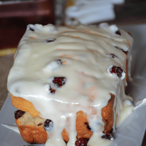 Cranberry Orange Beer Bread