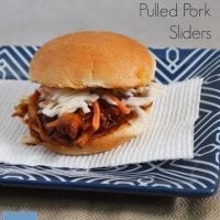 Crockpot Pulled Pork Sliders