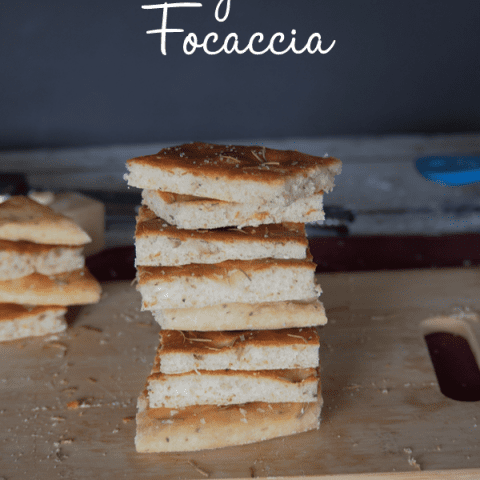 Rosemary Parmesan Skillet Focaccia