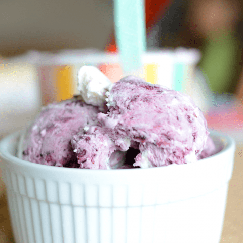 Blackberry Ice Cream