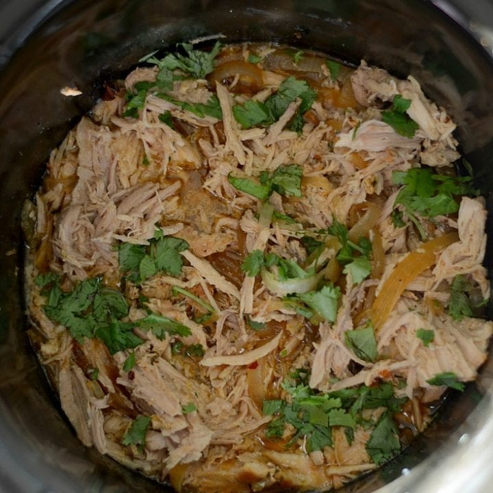 Crock pot pork carnitas