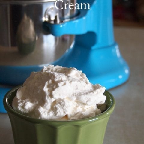 Homemade Whipped Cream