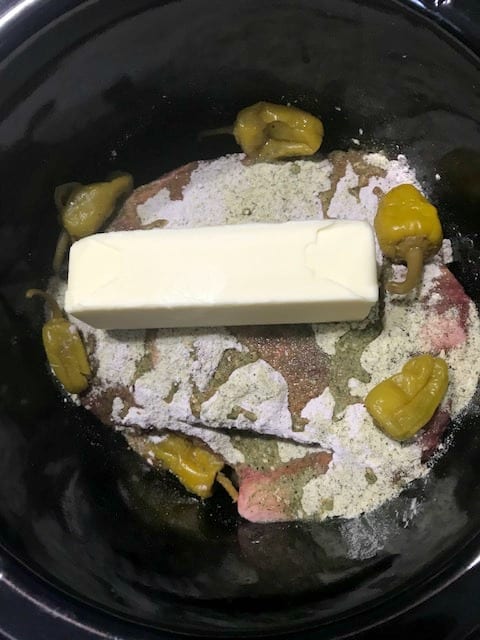 How to make original Mississippi roast in the crock pot