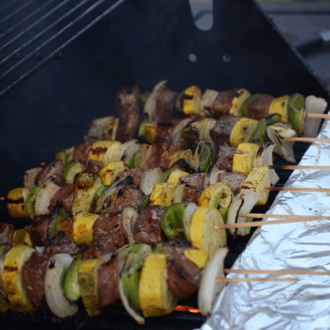 Italian Steak Kebabs