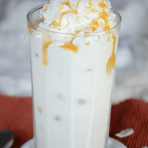 Iced Coconut Chai Latte