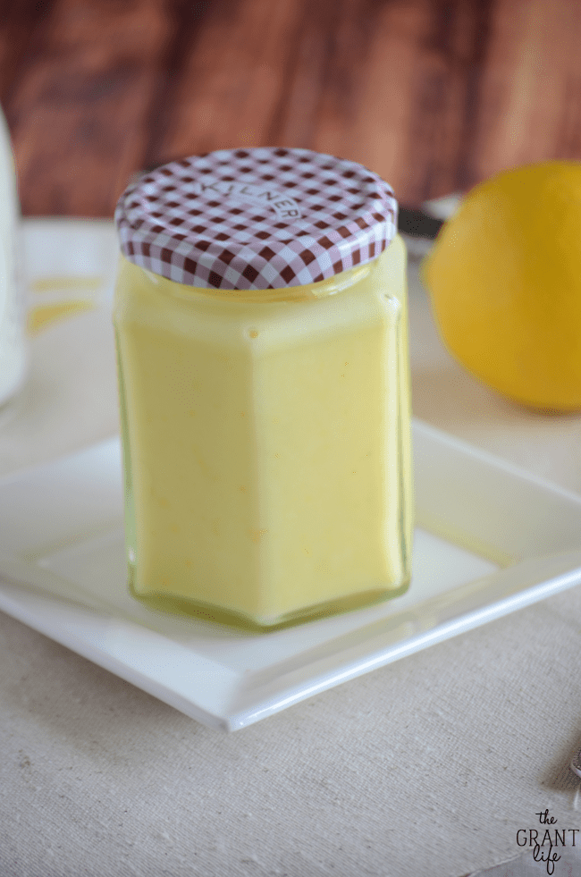 Lemon Cream - mom makes dinner