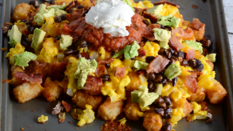 Breakfast for Dinner Nachos