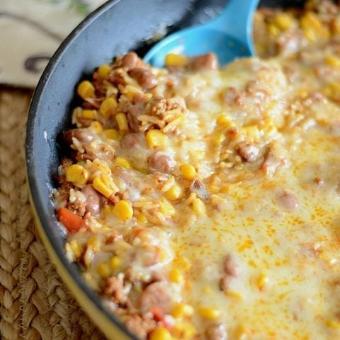 Mexican skillet casserole