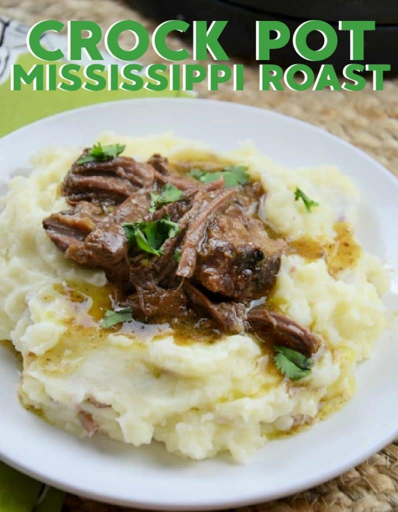 Original Mississippi roast made in the crock pot