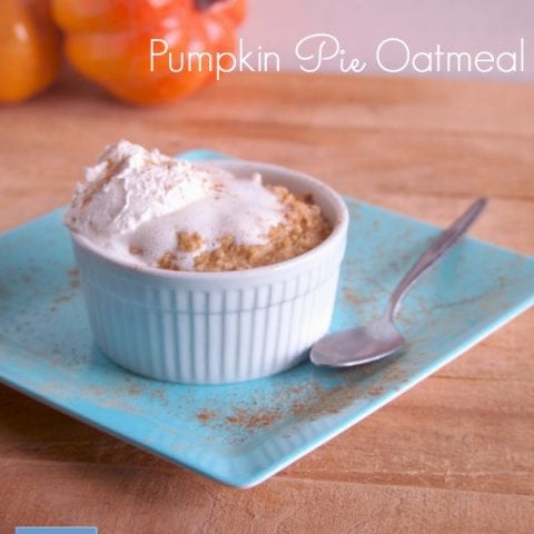 Pumpkin Pie Oatmeal