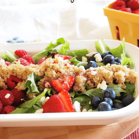 Quinoa Berry Salad