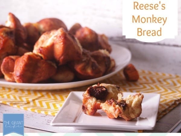Easy Homemade Recipe: Reese's Monkey Bread - mom makes dinner