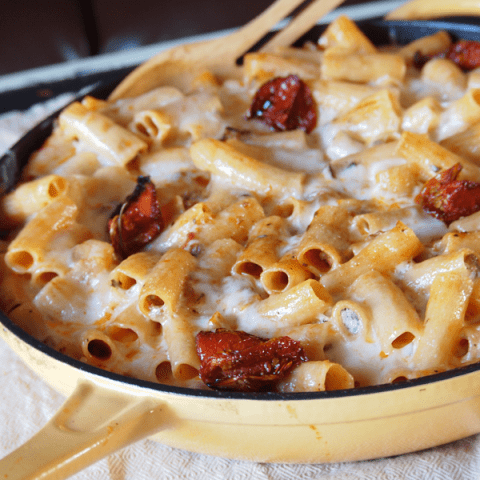 Roasted Tomato Skillet Pasta