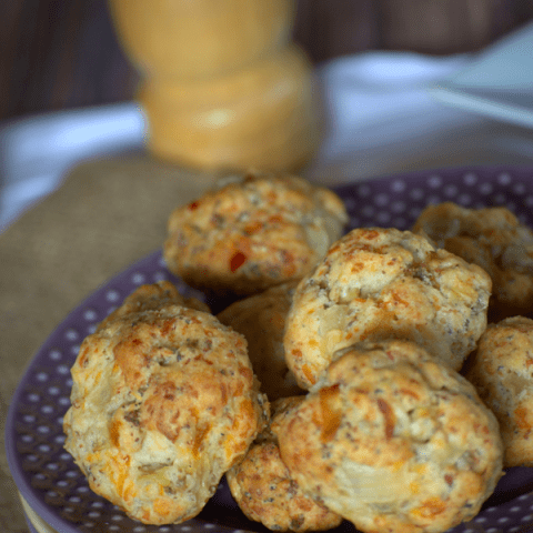 Spicy Cheddar Sausage Balls