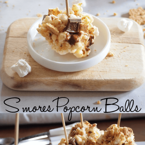 Smores Popcorn Balls