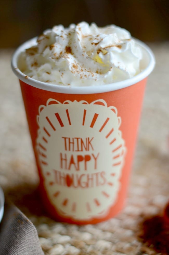 Starbucks copycat pumpkin spice latte