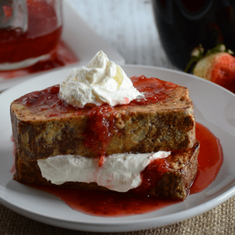 Strawberry Shortcake French Toast