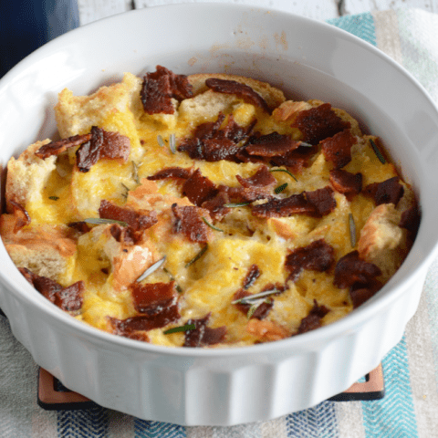 Cheesy Bacon Breakfast Casserole