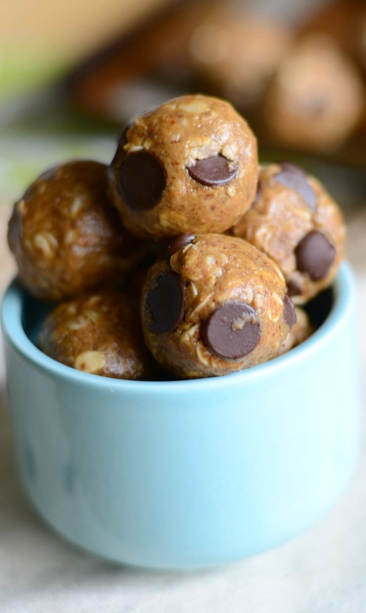 Nobake lactation energy bites mom makes dinner