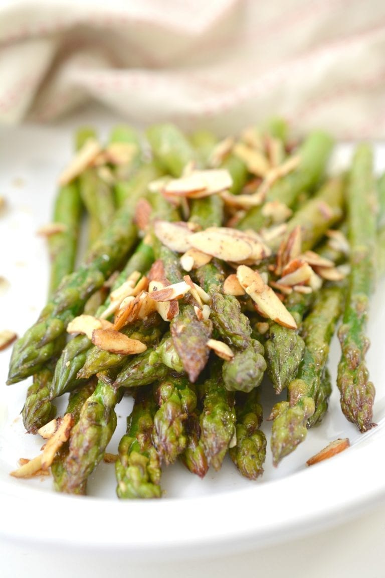 Asparagus Almondine Recipe mom makes dinner