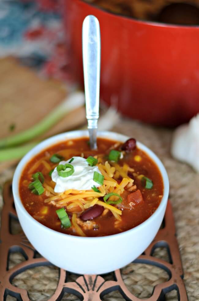 Quick & Easy Turkey Chili Recipe,Healthy Chili