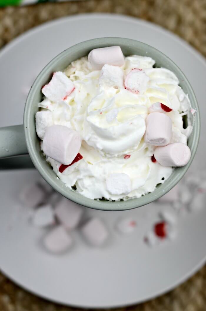 peppermint white hot chocolate recipe