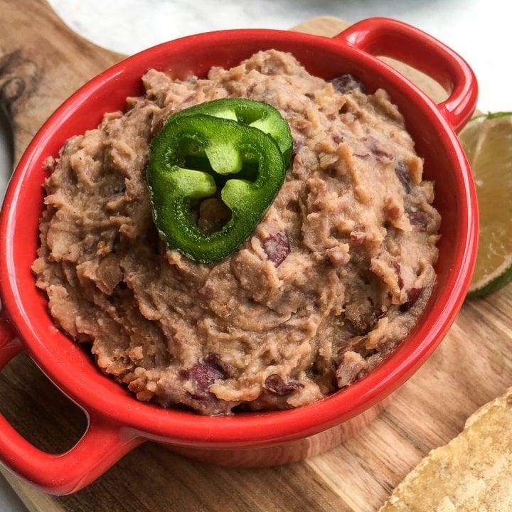 Easy refried beans mom makes dinner