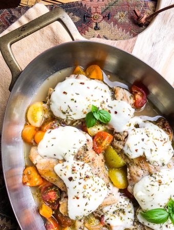 easy chicken mozzarella recipe