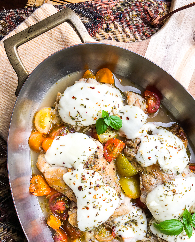 Easy mozzarella chicken