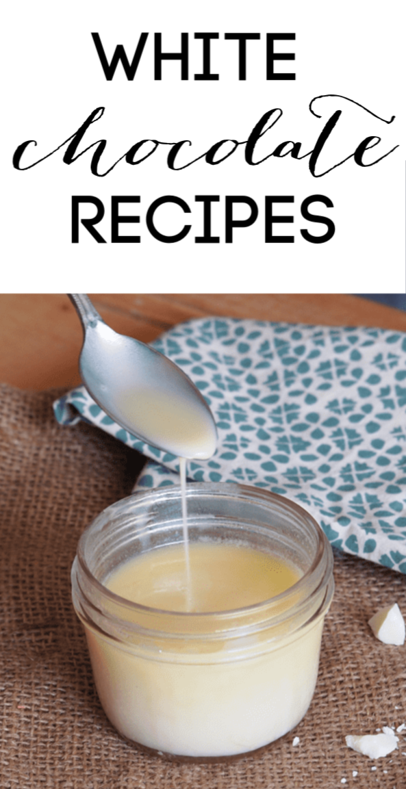 white chocolate recipes