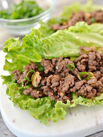 beef lettuce wraps