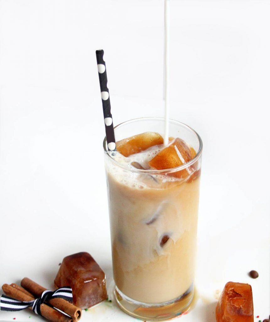 iced vanilla latte recipe