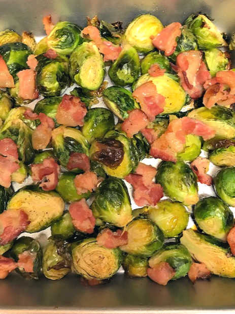 bacon roasted brussels sprouts