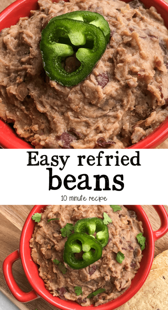 Easy refried bean recipe