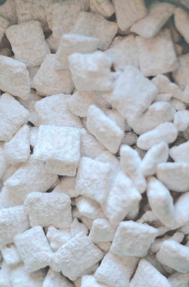 white chocolate puppy chow recipe