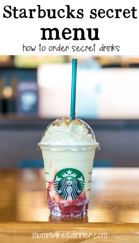 how to order Starbucks secret menu drinks at the store